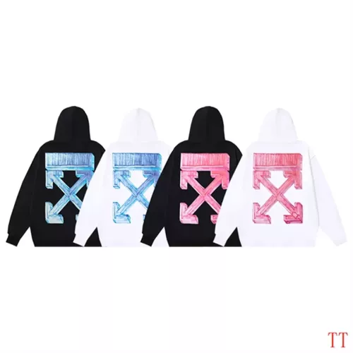 Replica Off-White Hoodies Long Sleeved For Unisex #1361097 $48.00 USD for Wholesale