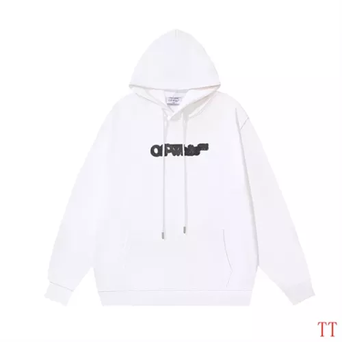 Replica Off-White Hoodies Long Sleeved For Unisex #1361100 $48.00 USD for Wholesale
