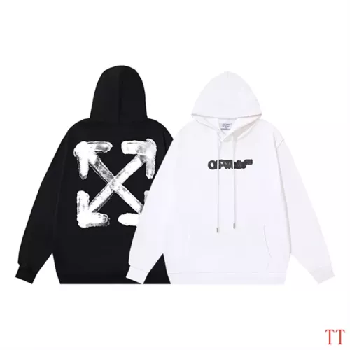 Replica Off-White Hoodies Long Sleeved For Unisex #1361100 $48.00 USD for Wholesale