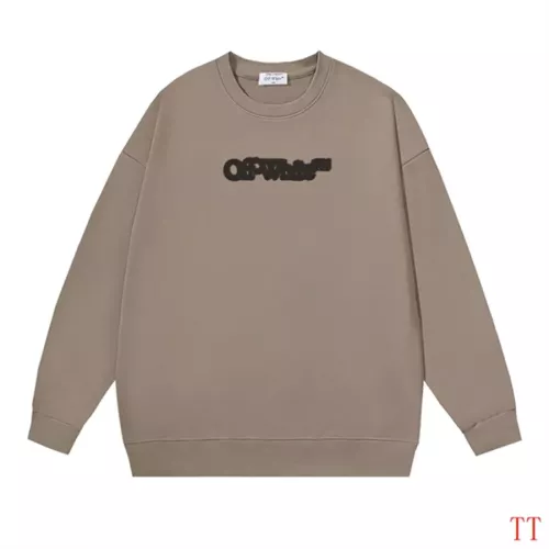 Replica Off-White Hoodies Long Sleeved For Unisex #1361106 $45.00 USD for Wholesale