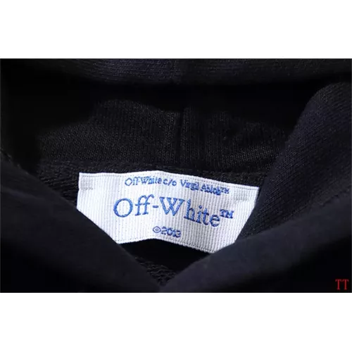 Replica Off-White Hoodies Long Sleeved For Unisex #1361108 $48.00 USD for Wholesale