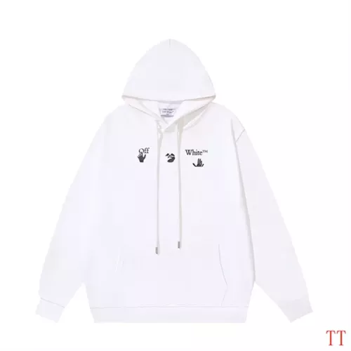 Replica Off-White Hoodies Long Sleeved For Unisex #1361109 $48.00 USD for Wholesale