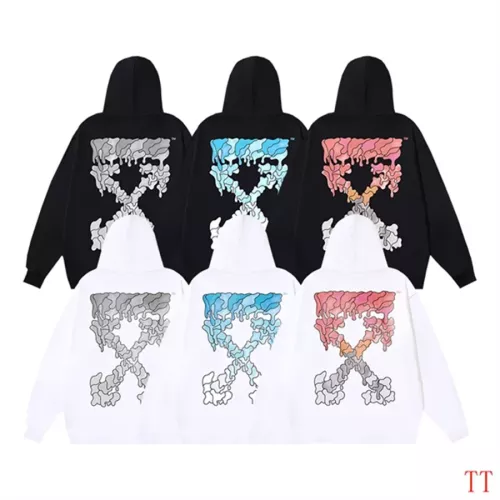 Replica Off-White Hoodies Long Sleeved For Unisex #1361109 $48.00 USD for Wholesale