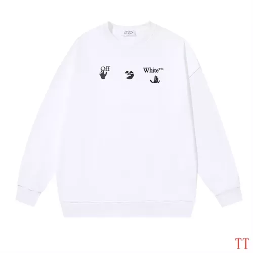 Replica Off-White Hoodies Long Sleeved For Unisex #1361115 $45.00 USD for Wholesale