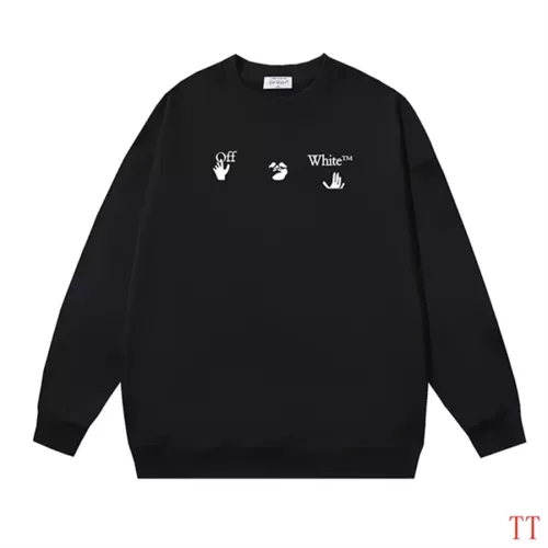 Replica Off-White Hoodies Long Sleeved For Unisex #1361119 $45.00 USD for Wholesale