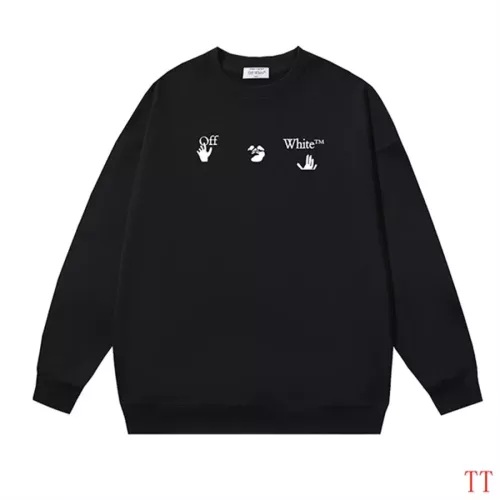 Replica Off-White Hoodies Long Sleeved For Unisex #1361120 $45.00 USD for Wholesale