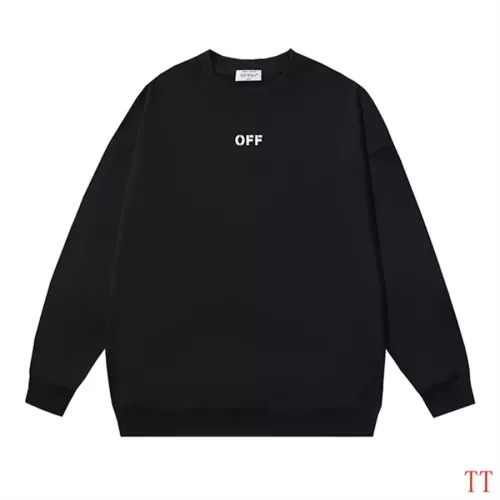 Replica Off-White Hoodies Long Sleeved For Unisex #1361122 $45.00 USD for Wholesale
