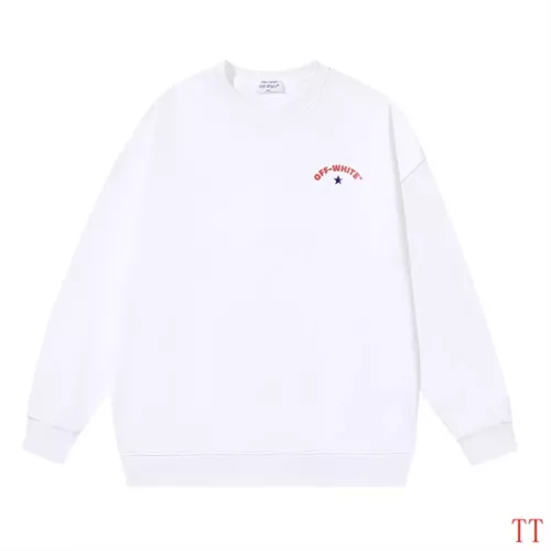 Replica Off-White Hoodies Long Sleeved For Unisex #1361123 $45.00 USD for Wholesale