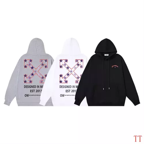 Replica Off-White Hoodies Long Sleeved For Unisex #1361127 $48.00 USD for Wholesale