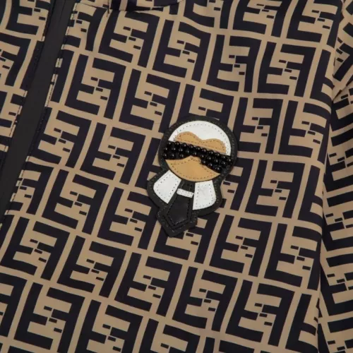 Replica Fendi Jackets Long Sleeved For Unisex #1361152 $76.00 USD for Wholesale