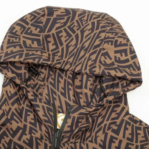 Replica Fendi Jackets Long Sleeved For Unisex #1361157 $85.00 USD for Wholesale