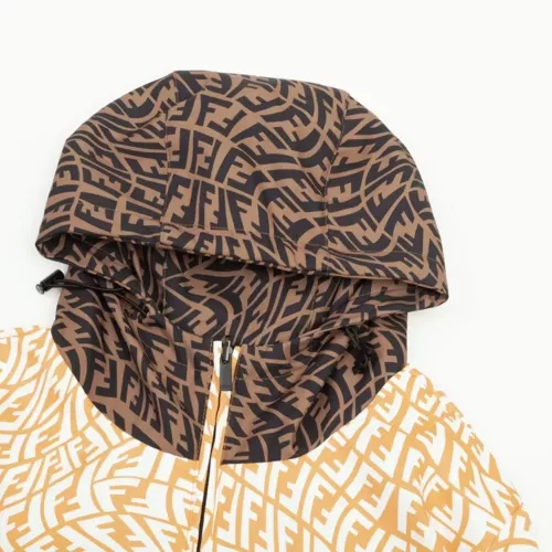 Replica Fendi Jackets Long Sleeved For Unisex #1361157 $85.00 USD for Wholesale