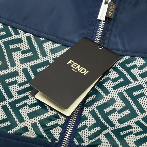 Replica Fendi Jackets Long Sleeved For Unisex #1361161 $76.00 USD for Wholesale