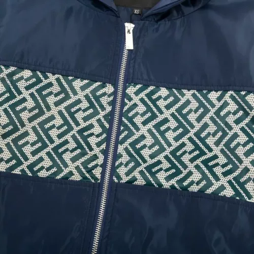 Replica Fendi Jackets Long Sleeved For Unisex #1361161 $76.00 USD for Wholesale