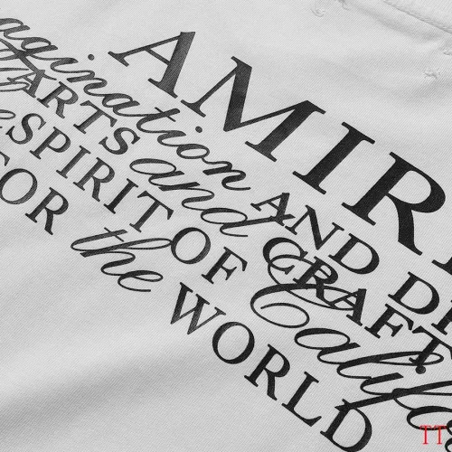 Replica Amiri T-Shirts Short Sleeved For Unisex #1361202 $32.00 USD for Wholesale