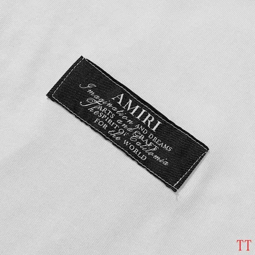 Replica Amiri T-Shirts Short Sleeved For Unisex #1361202 $32.00 USD for Wholesale