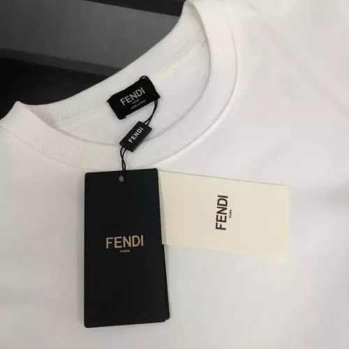 Replica Fendi Hoodies Long Sleeved For Unisex #1361214 $52.00 USD for Wholesale