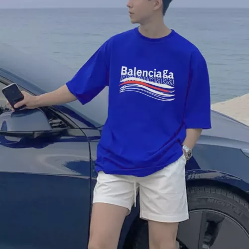 Replica Balenciaga T-Shirts Short Sleeved For Unisex #1361237 $68.00 USD for Wholesale