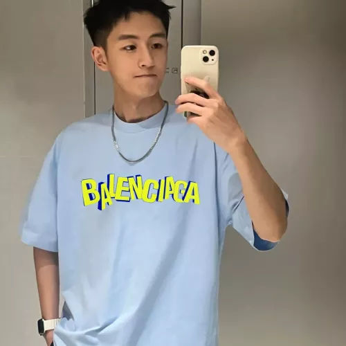 Replica Balenciaga T-Shirts Short Sleeved For Unisex #1361240 $68.00 USD for Wholesale
