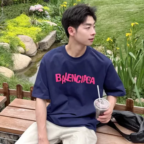 Replica Balenciaga T-Shirts Short Sleeved For Unisex #1361241 $68.00 USD for Wholesale
