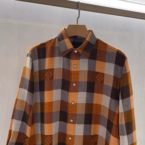 Replica Louis Vuitton LV Shirts Long Sleeved For Men #1361274 $92.00 USD for Wholesale