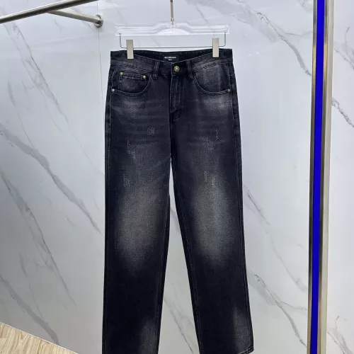 Replica Balenciaga Jeans For Men #1361336 $68.00 USD for Wholesale