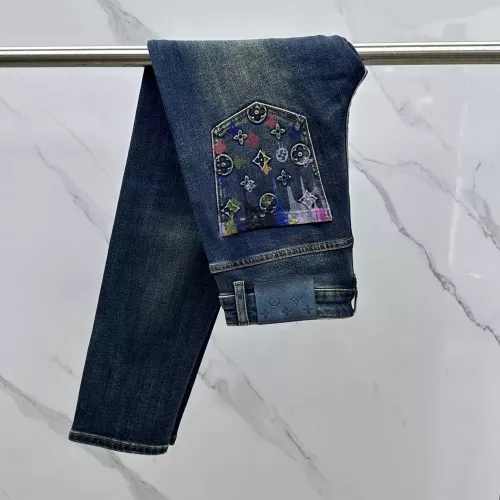 Replica Louis Vuitton LV Jeans For Men #1361366 $92.00 USD for Wholesale