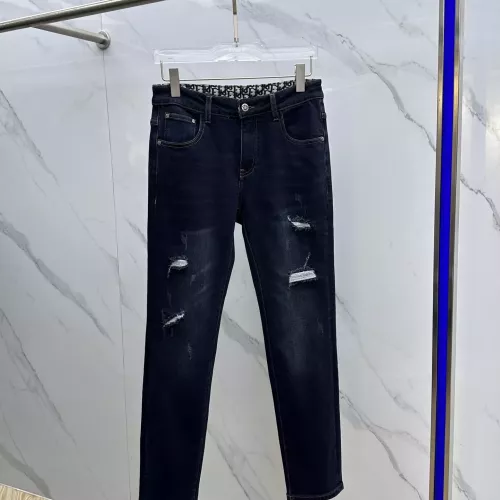 Replica Christian Dior Jeans For Men #1361370 $92.00 USD for Wholesale