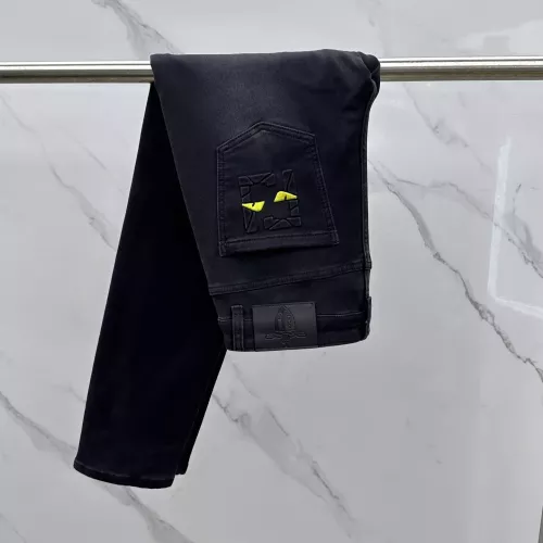 Replica Fendi Jeans For Men #1361371 $92.00 USD for Wholesale