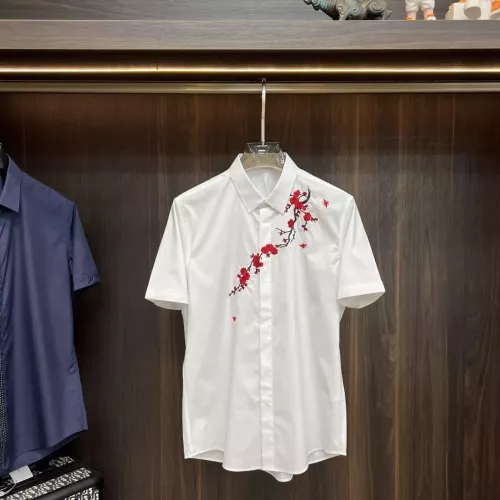 Replica Armani Shirts Short Sleeved For Men #1361375 $88.00 USD for Wholesale