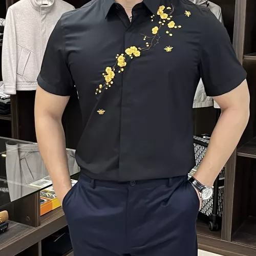 Cheap Armani Shirts Short Sleeved For Men #1361376, $$88.00 USD On Armani Shirts