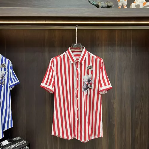 Replica Dolce & Gabbana D&G Shirts Short Sleeved For Men #1361377 $88.00 USD for Wholesale