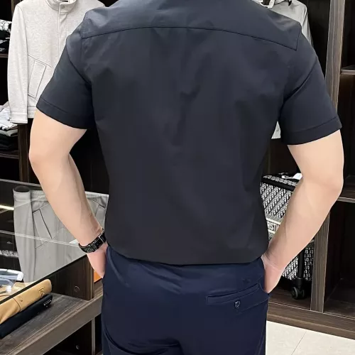 Replica Christian Dior Shirts Short Sleeved For Men #1361381 $88.00 USD for Wholesale