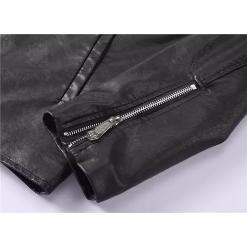 Replica Philipp Plein PP Jackets Long Sleeved For Men #1361385 $96.00 USD for Wholesale