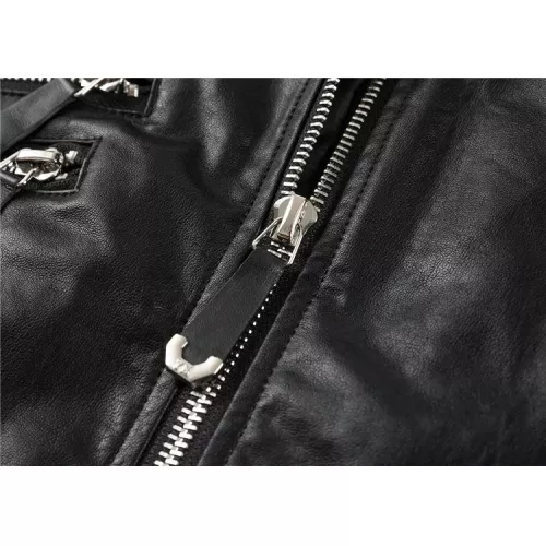 Replica Philipp Plein PP Jackets Long Sleeved For Men #1361387 $96.00 USD for Wholesale