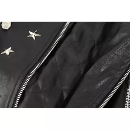 Replica Philipp Plein PP Jackets Long Sleeved For Men #1361389 $88.00 USD for Wholesale