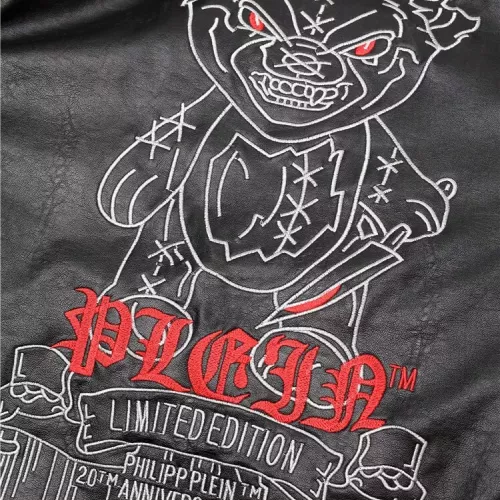 Replica Philipp Plein PP Jackets Long Sleeved For Men #1361391 $88.00 USD for Wholesale