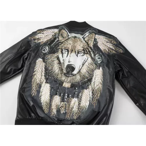 Replica Philipp Plein PP Jackets Long Sleeved For Men #1361397 $88.00 USD for Wholesale