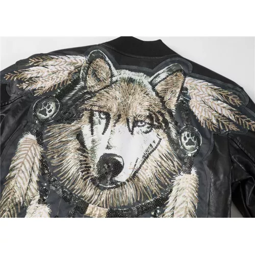 Replica Philipp Plein PP Jackets Long Sleeved For Men #1361397 $88.00 USD for Wholesale