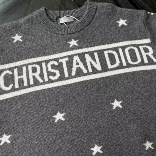 Replica Christian Dior Sweaters Long Sleeved For Unisex #1361445 $64.00 USD for Wholesale
