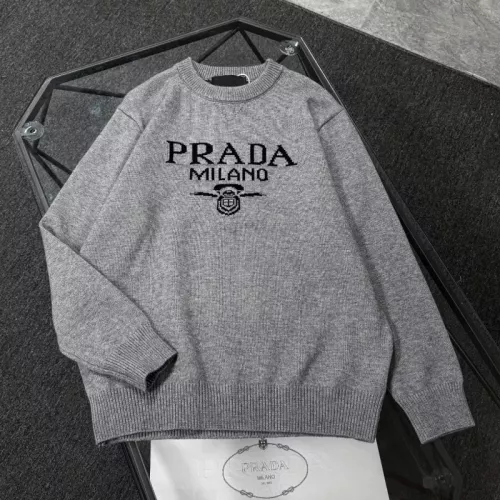 Cheap Prada Sweaters Long Sleeved For Unisex #1361455, $$64.00 USD On Prada Sweaters