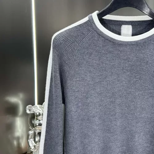 Replica Thom Browne TB Sweaters Long Sleeved For Unisex #1361542 $64.00 USD for Wholesale