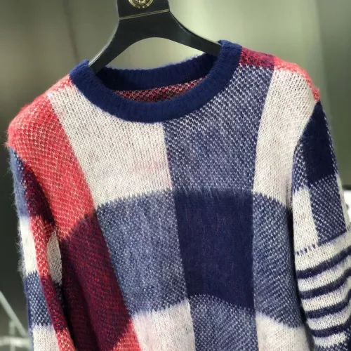 Replica Thom Browne TB Sweaters Long Sleeved For Unisex #1361546 $68.00 USD for Wholesale