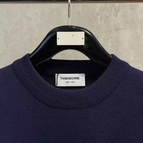 Replica Thom Browne TB Sweaters Long Sleeved For Men #1361564 $88.00 USD for Wholesale