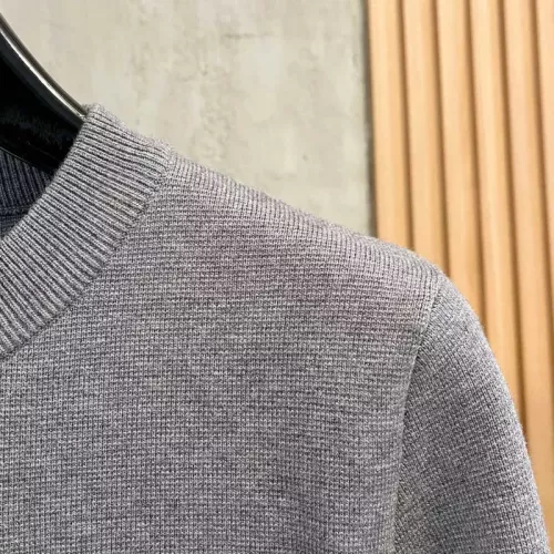 Replica Thom Browne TB Sweaters Long Sleeved For Men #1361567 $88.00 USD for Wholesale