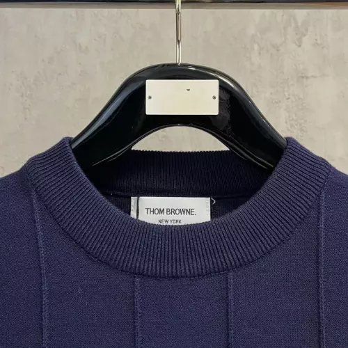 Replica Thom Browne TB Sweaters Long Sleeved For Men #1361569 $88.00 USD for Wholesale