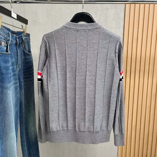 Replica Thom Browne TB Sweaters Long Sleeved For Men #1361570 $88.00 USD for Wholesale