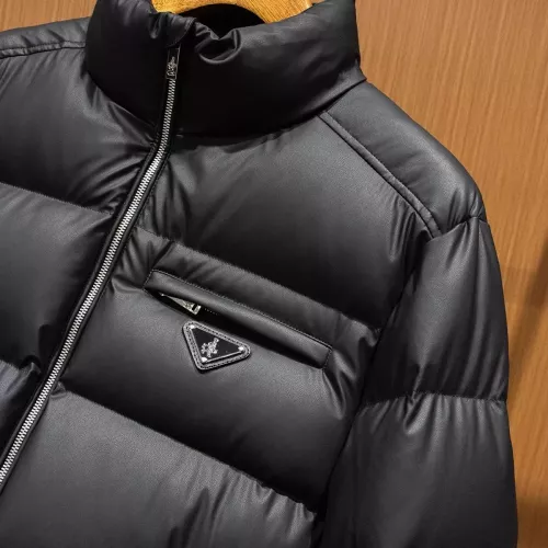 Replica Prada Down Feather Coat Long Sleeved For Men #1361580 $182.00 USD for Wholesale