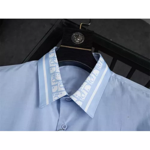 Replica Christian Dior Shirts Long Sleeved For Men #1361587 $48.00 USD for Wholesale