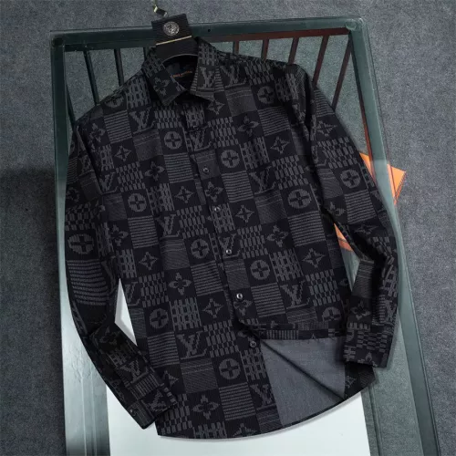 Cheap Louis Vuitton LV Shirts Long Sleeved For Men #1361589, $$48.00 USD On Louis Vuitton LV Shirts